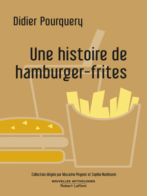 cover image of Une histoire de hamburger-frites